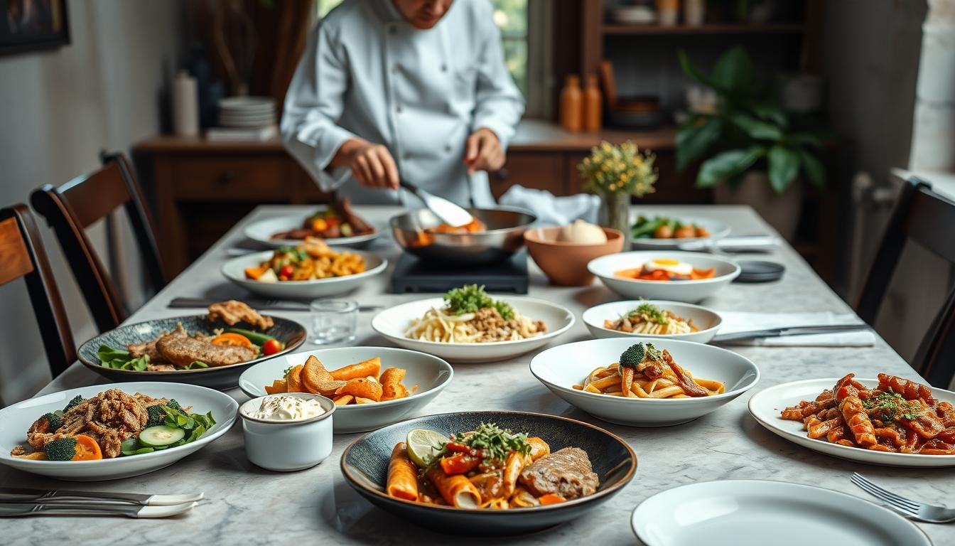 Quick weeknight meal preparation