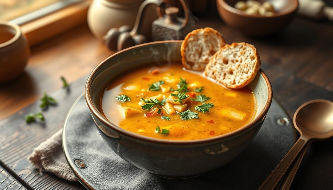 Ingredients prepared for a simple home dinner