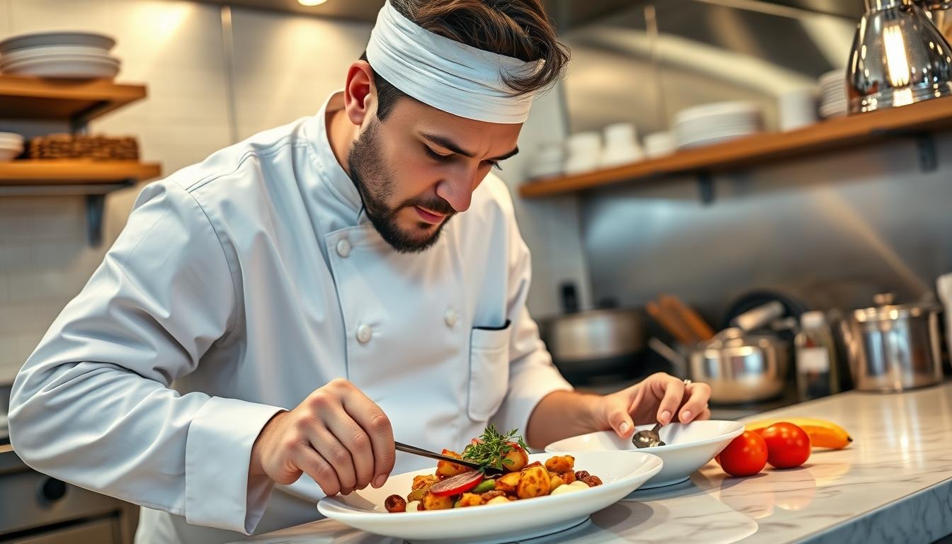 Seasonal meal prepared in a home kitchen